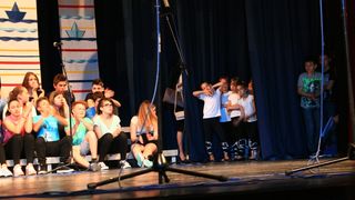 U HNK Zadar održana je priredba u povodu Dana OŠ Petra Preradovića na kojoj su nastupili učenici ali i profesori, Foto: Marija Cvetković