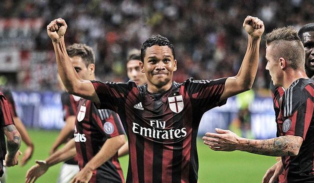 Carlos Bacca, foto: AC Milan ‏@acmilan