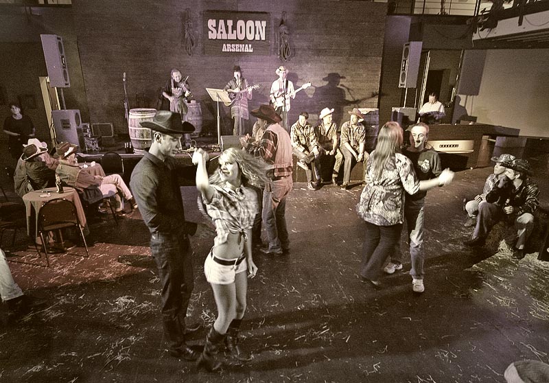 Country – western show u Arsenalu (foto: Marin Gospić)