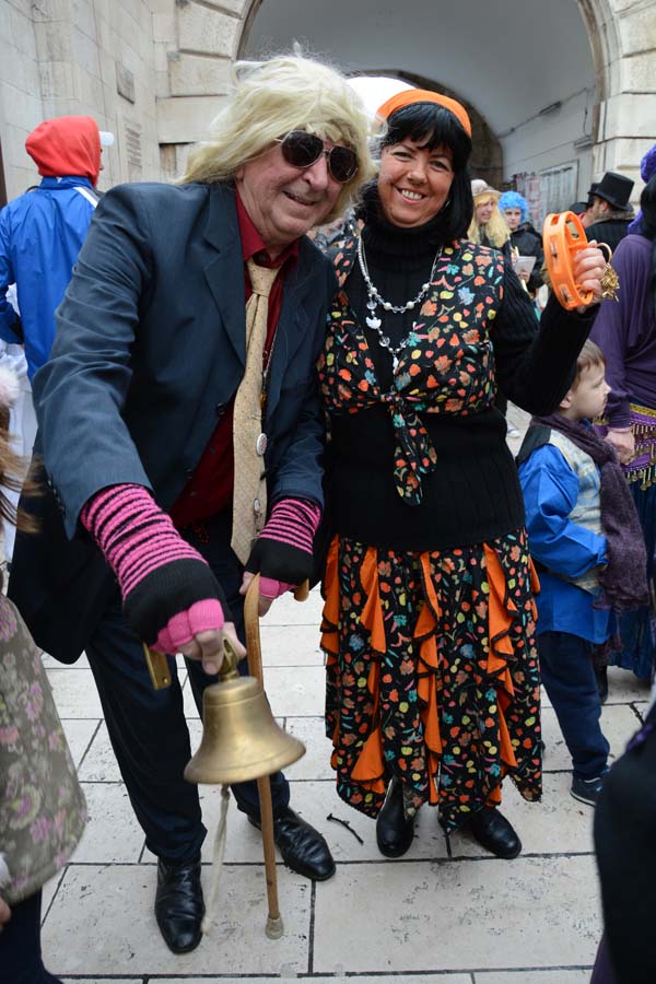 Stanarske maškare u karnevalskoj povorci, foto Iva Perinčić