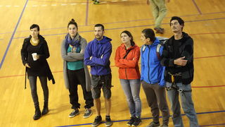 Bibinje: Županijsko natjecanje u sportskom penjanju na umjetnoj stijeni. Foto: Leo Banić