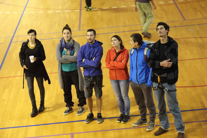 Bibinje: Županijsko natjecanje u sportskom penjanju na umjetnoj stijeni. Foto: Leo Banić