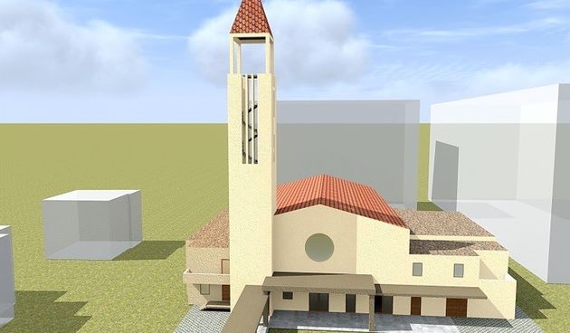 Budući izgled crkve bl. Alojzija Stepinca na Bilom Brigu