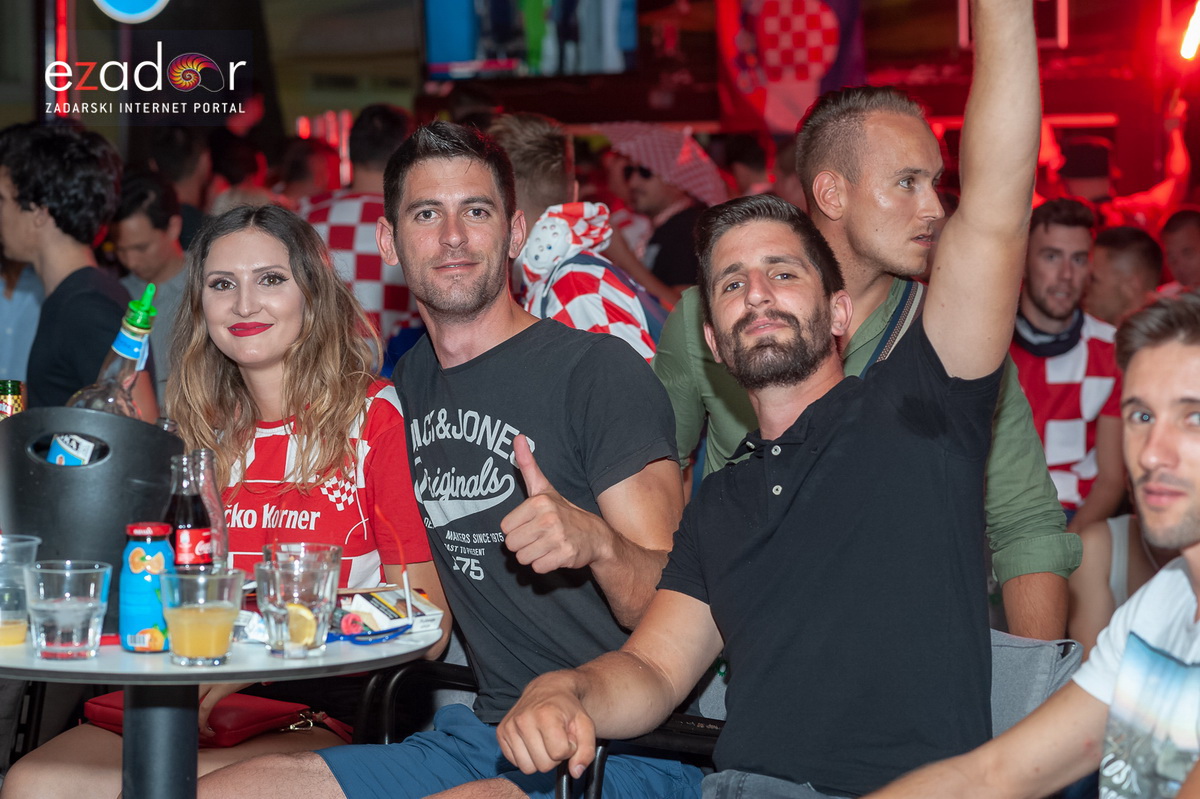 Zadar je gorio: Velika fešta nakon plasmana Vatrenih u polufinale Svjetskog prvenstva