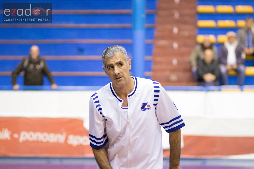 Fešta u povodu 80. rođendana Pina Giergie: Vetarani KK Zadar – Veterani KK Olimpija Fešta u povodu 80. rođendana Pina Giergie: Vetarani KK Zadar – Veterani KK Olimpija