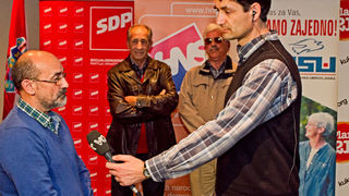 U izbornim stožerima Kukuriku koalicije i HDZ-a, Foto: Leo Banić U izbornim stožerima Kukuriku koalicije i HDZ-a, Foto: Leo Banić