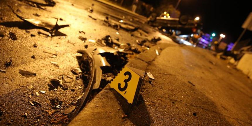 U nedjelju, 23. ožujka, u večernjim satima na križanju ulice Hrvatskog Sabora i Puta Bokanjca dogodila se prometna nesreća između dva osobna automobila. Photo: Filip Brala/PIXSELL U nedjelju, 23. ožujka, u večernjim satima na križanju ulice Hrvatskog Sabora i Puta Bokanjca dogodila se prometna nesreća između dva osobna automobila. Photo: Filip Brala/PIXSELL