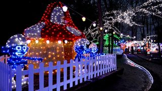 Uz 2,5 milijuna lampica zasjala ovogodišnja božićna bajka u Salajlandu Uz 2,5 milijuna lampica zasjala ovogodišnja božićna bajka u Salajlandu