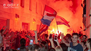 Zadar je gorio: Velika fešta nakon plasmana Vatrenih u polufinale Svjetskog prvenstva
