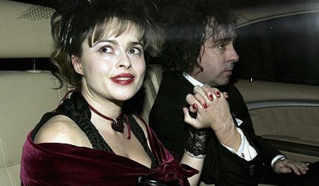 Helena Bonham Carter i Tim Burton /foto: www.bbc.co.uk