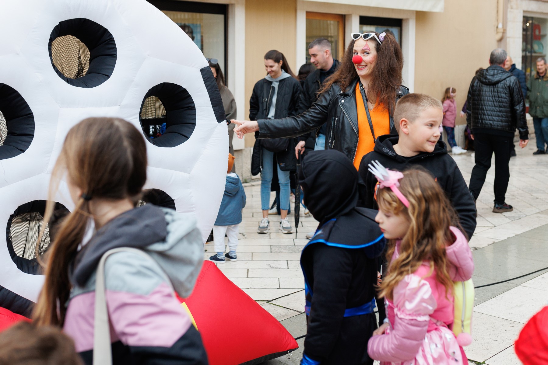 Karnevalski dječji program u Zadru