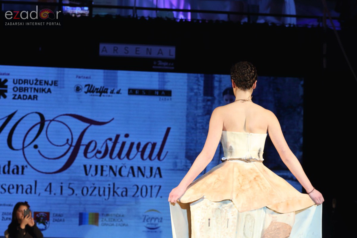 10. Festival vjenčanja: Modna revija vjenčanica i revija cvijeća 5. ožujka 2017.