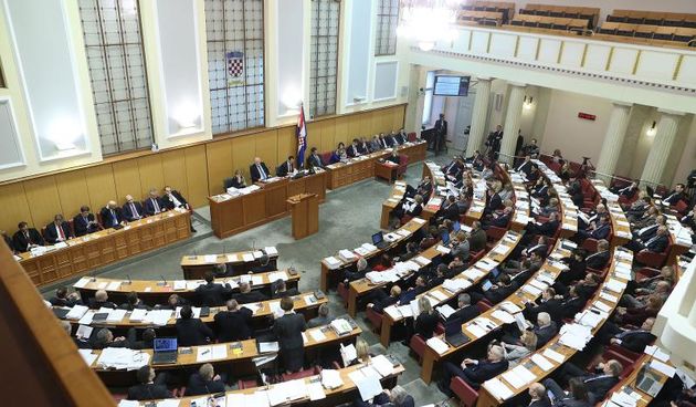 22.01.2014., Zagreb – Aktualnim prijepodnevom pocela je 12. sjednica Hrvatskog sabora. Predrag Matic Fred. Photo: Patrik Macek/PIXSELL