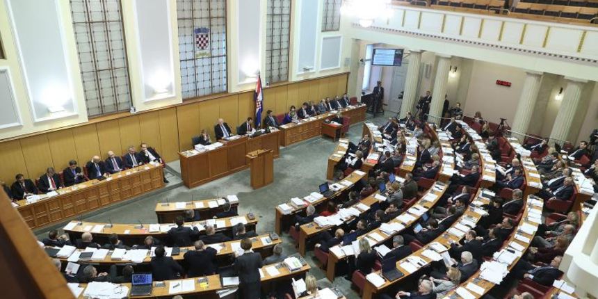 22.01.2014., Zagreb – Aktualnim prijepodnevom pocela je 12. sjednica Hrvatskog sabora. Predrag Matic Fred. Photo: Patrik Macek/PIXSELL