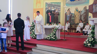 Bibinje: sakrament Prve pričesti, foto-L. Banić Bibinje: sakrament Prve pričesti, foto-L. Banić