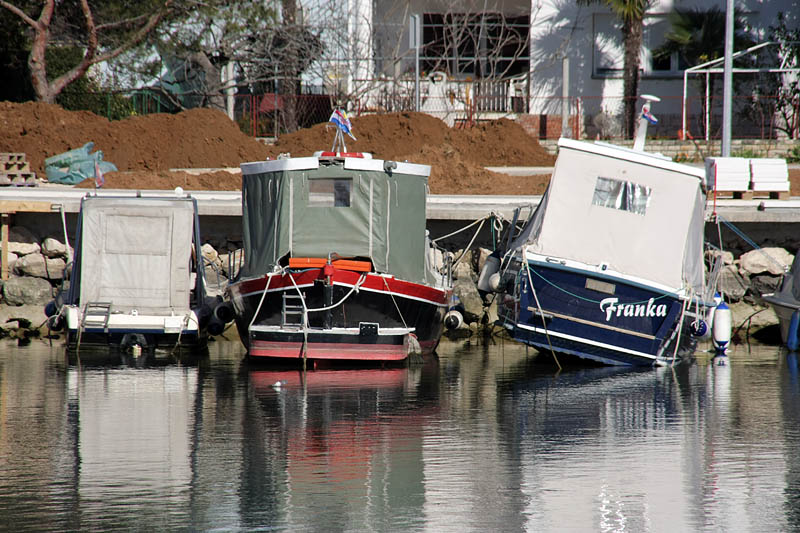 Oseka u Zadru more se povuklo nekih 50-ak cm