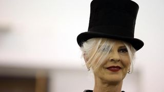 U sklopu tribine Moda osamdesetih – modni laboratorij za 21. stoljece odrzana odrzana modna revija Avangardna moda osamdesetih. Zvoncica Vuckovic. Photo: Robert Anic/PIXSELL