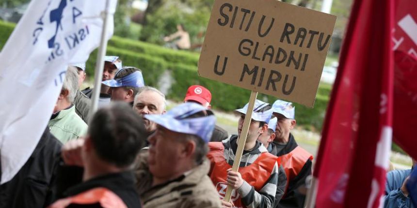 Radnici Adriadiesela razočarani napustili Zagreb, foto: pixsell.hr Radnici Adriadiesela razočarani napustili Zagreb, foto: pixsell.hr