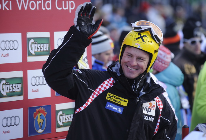 Kitzbuhel, 210111.
Fis Audi World Cup, Svjetski skijaski kup u Kitzbuhelu utrka Super G.
Na slici: Ivica Kostelic pobjednik Super G.
Foto: Drago Sopta / CROPIX Kitzbuhel, 210111.
Fis Audi World Cup, Svjetski skijaski kup u Kitzbuhelu utrka Super G.
Na slici: Ivica Kostelic pobjednik Super G.
Foto: Drago Sopta / CROPIX