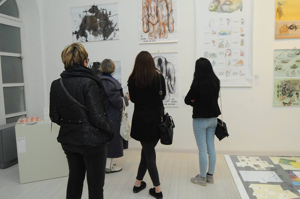 Izložba DIZAJN 07/14. – izložba dizajna vizualnih komunikacija studenata Umjetničke akademije u Splitu.