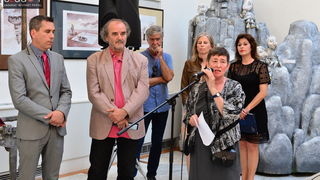 Izložba Mojmira Mihatova i svečano otvorenje 26. SLUK-a Izložba Mojmira Mihatova i svečano otvorenje 26. SLUK-a