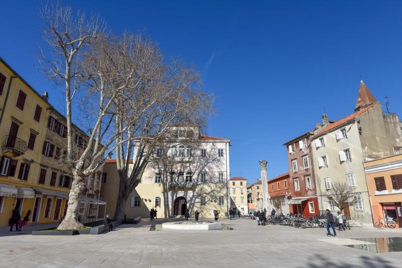 Zadar – Trg Petra Zoranica. Photo: Dino Stanin/PIXSELL Zadar – Trg Petra Zoranica. Photo: Dino Stanin/PIXSELL