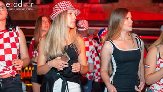 Zadar je gorio: Velika fešta nakon plasmana Vatrenih u finale Svjetskog prvenstva