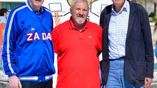 Basket na Forumu: Košarkaške legende protiv mlađih uzrasta KK Zadar Basket na Forumu: Košarkaške legende protiv mlađih uzrasta KK Zadar