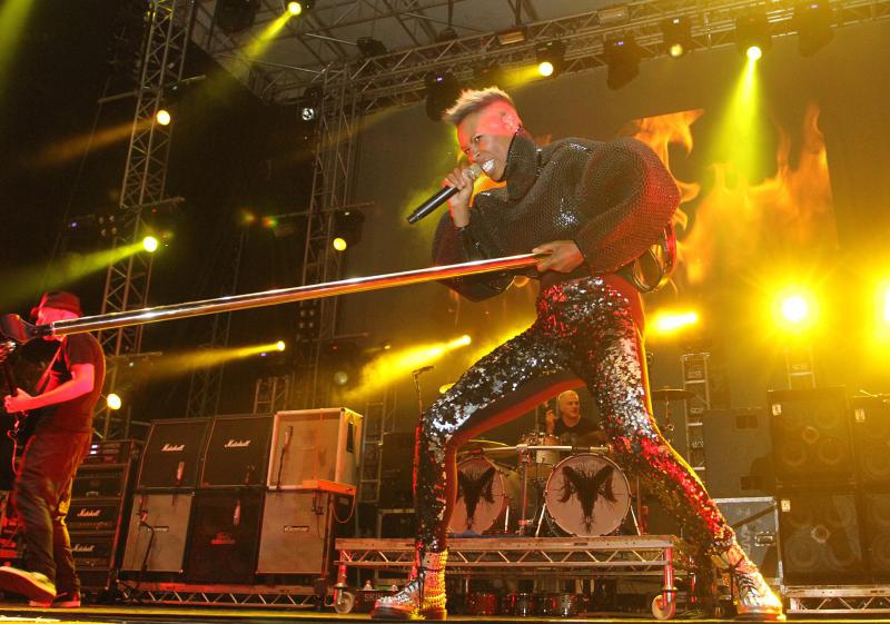 Skunk Anansie i Dubioza kolektiv oduševili nekoliko tisuća posjetitelja. Photo: Kristina Stedul Fabac/PIXSELL Skunk Anansie i Dubioza kolektiv oduševili nekoliko tisuća posjetitelja. Photo: Kristina Stedul Fabac/PIXSELL