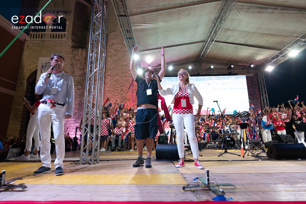 Veličanstven doček četvorice zadarskih Vatrenih