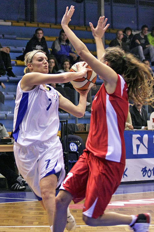 Iva Grbas, ŽKK Zadar – ŽKK Croatia