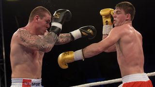 Svjetska boksacka liga, grupa B C1, kategorija 91 kg, Toni Filipi (Croatian Knights) – Kristiyan Stefanov Dimitrov (France Fighting Roosters).