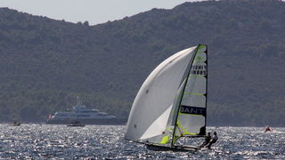 EP klase 49er, Prvi dan natjecanja 31. kolovoza 2009, Foto; Mladen Malik EP klase 49er, Prvi dan natjecanja 31. kolovoza 2009, Foto; Mladen Malik