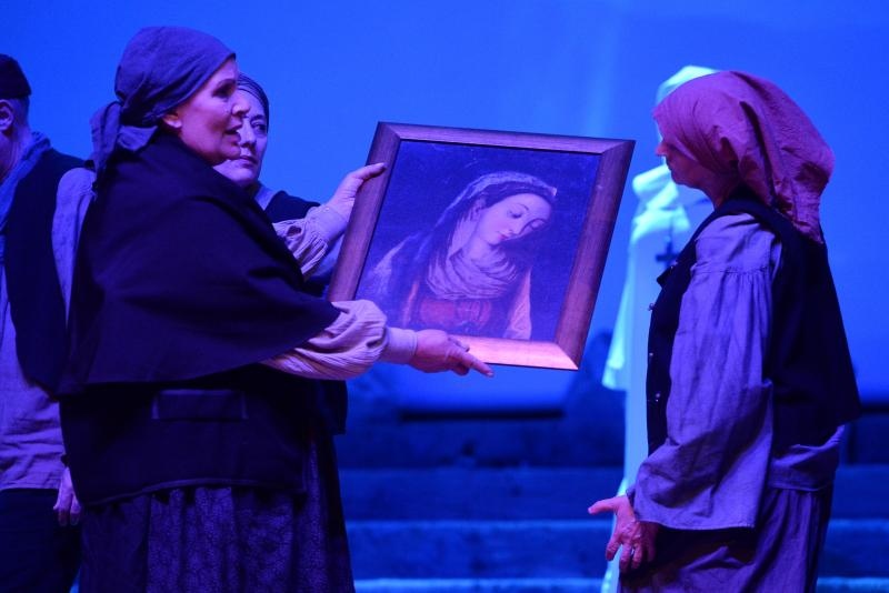 U koncertnoj dvorani Vatroslav Lisinski odrzana je premijera mjuzikla Mirakul. Photo: Marko Lukunic/PIXSELL U koncertnoj dvorani Vatroslav Lisinski odrzana je premijera mjuzikla Mirakul. Photo: Marko Lukunic/PIXSELL