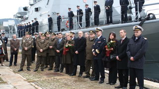 Svečanost imenovanja raketnih topovnjača Vukovar i Dubrovnik