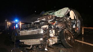 Vodice: U sudaru automobila i autobusa tri osobe ozlijeđene, a autobus završio na boku