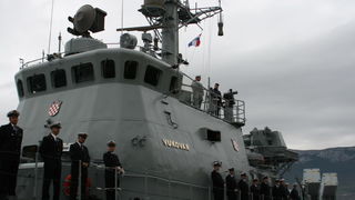 Svečanost imenovanja raketnih topovnjača Vukovar i Dubrovnik