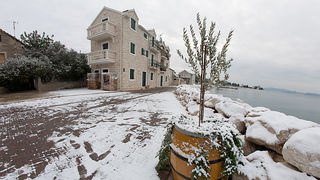 Snijeg u Bibinjama 3. veljače 2012, Foto: Leo Banić