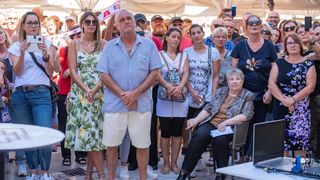 Na Narodnom trgu održan prosvjed “Krik za slobodu” protiv epidemioloških mjera