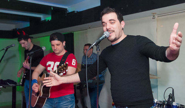 Zaratino band @ Hitch Bar, 13.2.2015. (foto: Ivan Toman)