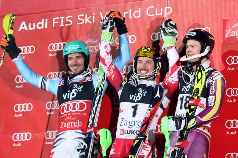 Vip Snow Queen Trophy, muška utrka 2015. Foto: PIXSELL