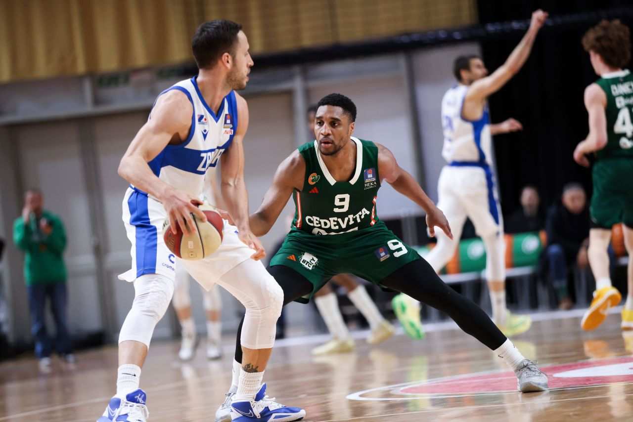 KK Zadar, KK Cedevita Olimpija, Vladimir MIhailović KK Zadar, KK Cedevita Olimpija, Vladimir MIhailović