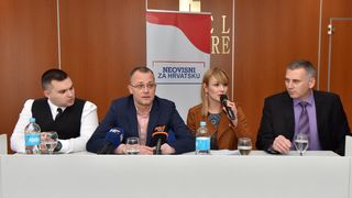 Esih i Hasanbegović predstavili koordinatore zadarske podružnice stranke Neovisni za Hrvatsku