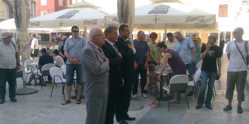 Dan antifašističke borbe u Zadru, foto: radio Zadar Dan antifašističke borbe u Zadru, foto: radio Zadar