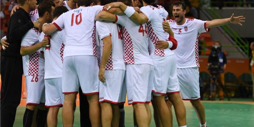 Hrvatska rukometna reprezentacija, foto: Hina Hrvatska rukometna reprezentacija, foto: Hina