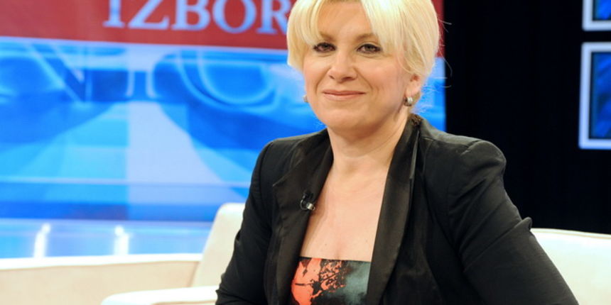 Zagreb, 221209.
Prisavlje 13, studio HRT-a.
Suceljavanje predsjednickih kandidata.
Na slici: Vesna Skare Ozbolt.
Foto: Damir Krajac / CROPIX Zagreb, 221209.
Prisavlje 13, studio HRT-a.
Suceljavanje predsjednickih kandidata.
Na slici: Vesna Skare Ozbolt.
Foto: Damir Krajac / CROPIX