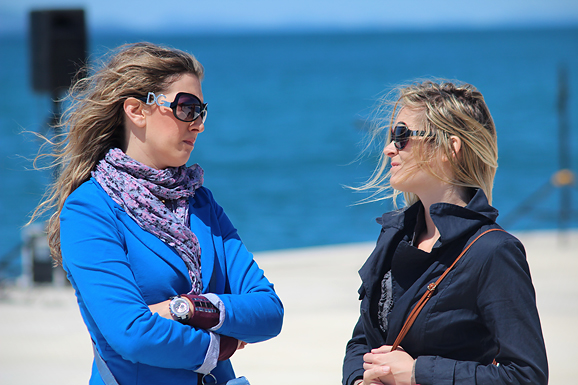 Svečanost polaganja J. Y. Costeau memorijalne ploče na Morskim orguljama