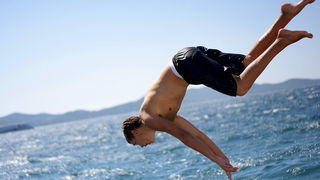 Zadar: Skokovi s rive, Foto: Sasa Cuka