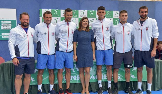 Na zadarskom Forumu održan je ždrijeb Davis Cup susreta između Hrvatske i SAD-a
