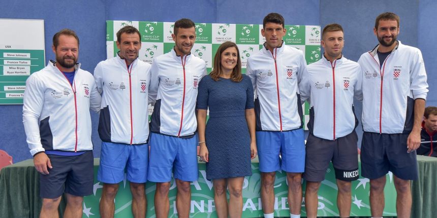Na zadarskom Forumu održan je ždrijeb Davis Cup susreta između Hrvatske i SAD-a Na zadarskom Forumu održan je ždrijeb Davis Cup susreta između Hrvatske i SAD-a